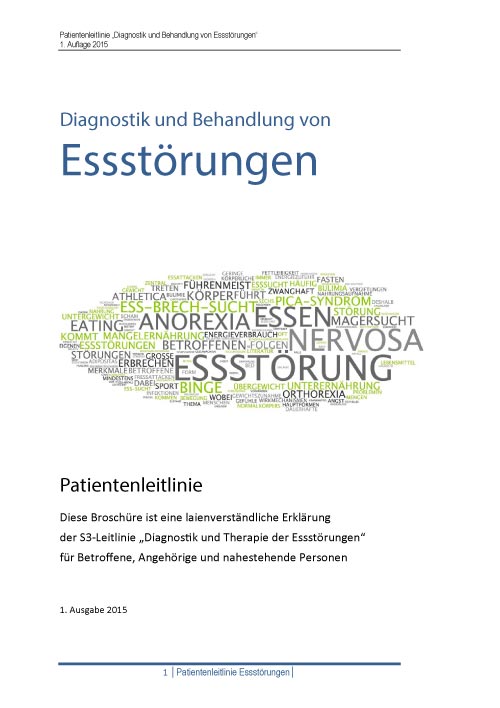 Patientenleitlinie „Diagnostik und Behandlung von Essstörungen“